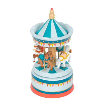 Avis Boîte à musique carrousel à chevaux SMALL FOOT 2
