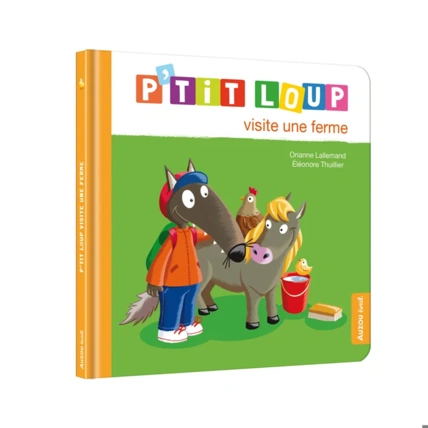 Avis Livre P'tit loup visite la ferme EDITIONS AUZOU 1