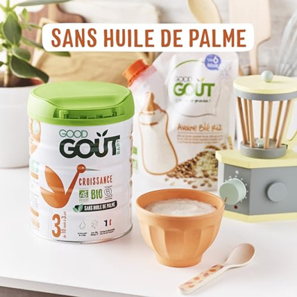 Avis Lait Infantile 3ème Âge - Lait De Croissance Format Poudre Good Goût 2