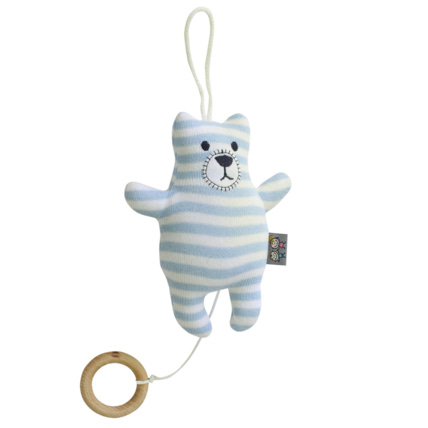 Avis Peluche mobile musicale, éveil bébé, Ourson Sevira Kids 1