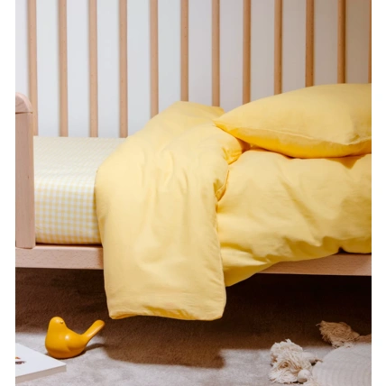 Avis Housse de couette bébé pur Coton Bio KADOLIS 2