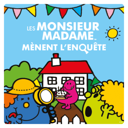 Avis Livre audio Les Monsieur Madame mènent l'enquête Lunii 1
