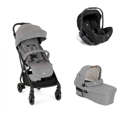 Avis Poussette Trio Tourist + Siège auto i-Level Pro + Nacelle Ramble XL Joie 1