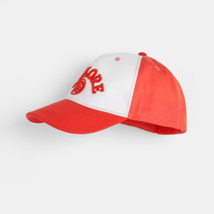 Avis Casquette en toile bicolore rouge garçon OKAIDI 1