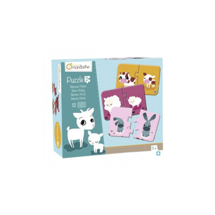 Avis Puzzle Duo Maman et bebe avenue mandarine 1