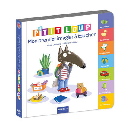 Avis Livre P'tit loup Mon premier imagier à toucher EDITIONS AUZOU 1