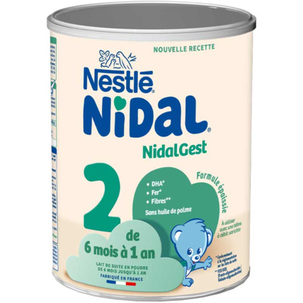 Avis Lait NidalGest 2 800g NIDAL NESTLE 1