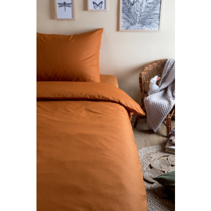 Avis Housse de couette unie en Coton Bio pour lit 1 personne KADOLIS 11
