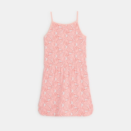 Avis Robe à fines bretelles en jersey rose fille OKAIDI 4