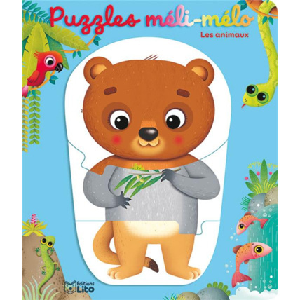 Avis Puzzles méli-mélo : Les animaux Éditions Lito 1