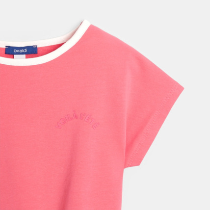 Avis Robe de plage unie rose fille OKAIDI 3
