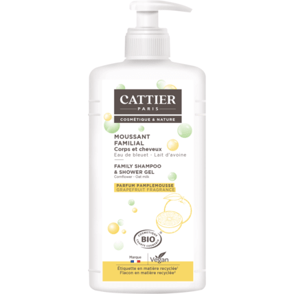Avis Moussant familial - parfum pamplemousse CATTIER 1