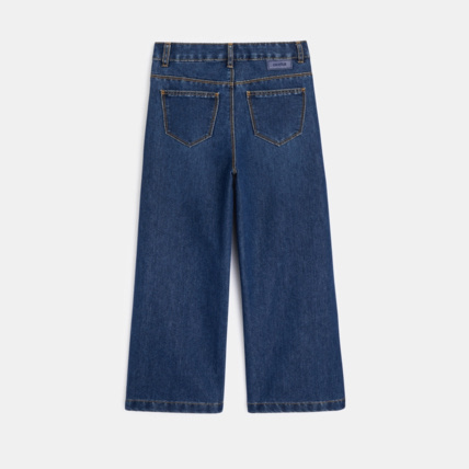 Avis Jean jambes larges bleu fille OKAIDI 4
