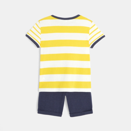 Avis Pyjama d'été rayé jaune garçon OKAIDI 4