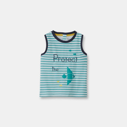 Avis T-shirt débardeur rayé OBAÏBI 1