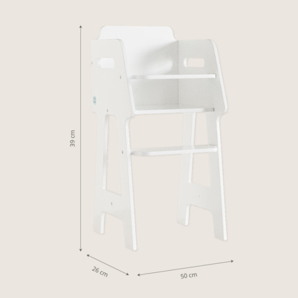 Avis Chaise haute pour poupée Colombe Petite Amélie 2
