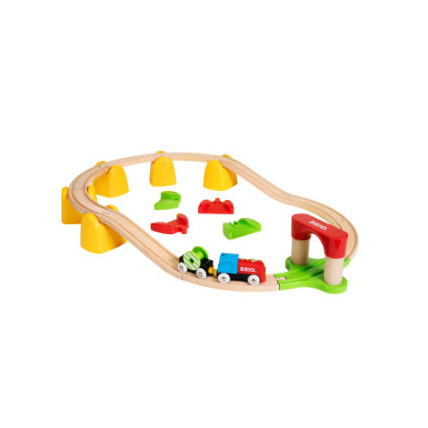 Avis Circuit de train en bois Mon premier circuit à piles BRIO 1