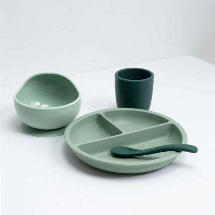 Avis Coffret repas 4 pièces silicone Trois Kilos Sept 1
