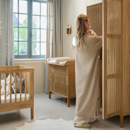 Avis Chambre Bébé Japandi 3 Éléments - Lit Bébé, Commode Et Armoire Petite Amélie 5