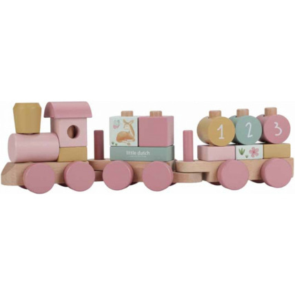 Avis Train à blocs en bois FSC LITTLE DUTCH 1