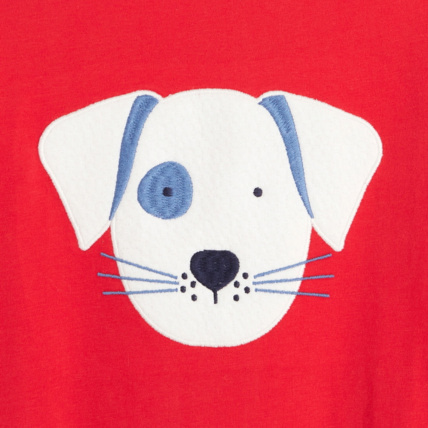 Avis T-shirt à motif animal rouge fille OKAIDI 3