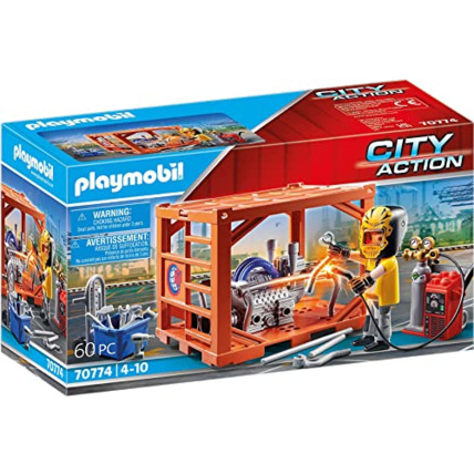 Avis Playmobil City Action - Ouvrier et conteneur PLAYMOBIL 1