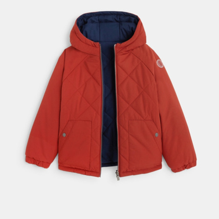 Avis Blouson doudoune réversible orange garçon OKAIDI 2