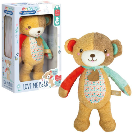 Avis Peluche Ourson - Love Me Bear Clementoni 1