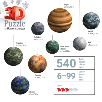 Avis Puzzle Système stellaire Star Wars - de 8 ans RAVENSBURGER 4