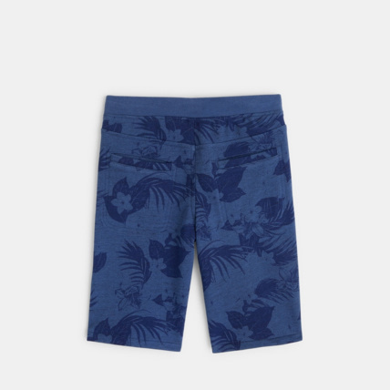 Avis Bermuda slim en molleton imprimé bleu garçon OKAIDI 3