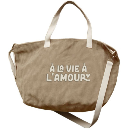 Avis Sac cabas XL velours Zakuw 1