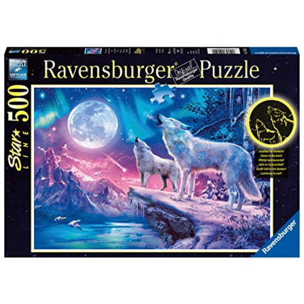Avis Puzzle - Star Line - Loups sous les lumières du Nord - 500 pièces RAVENSBURGER 1