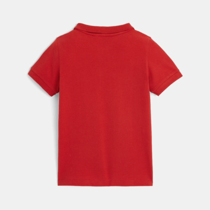 Avis Polo classique rouge garçon OKAIDI 3