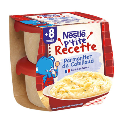 Avis Les p’tites recettes - Parmentier de Cabillaud NESTLÉ 1
