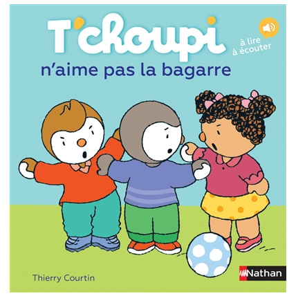 Avis Livre T'choupi n'aime pas la bagarre NATHAN 1