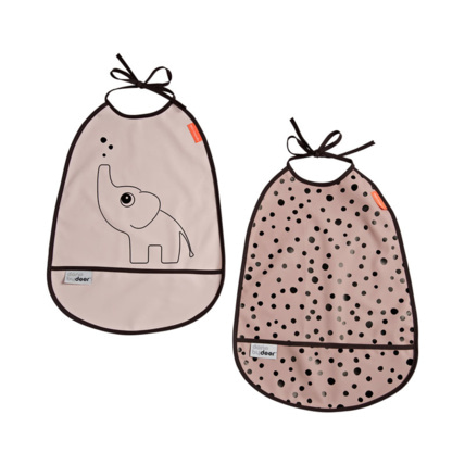 Avis Lot de 2 Bavoirs Elphee DONE BY DEER 1