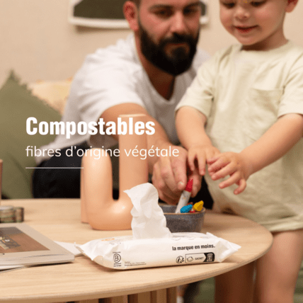 Avis Lingettes nettoyantes la marque en moins. 5
