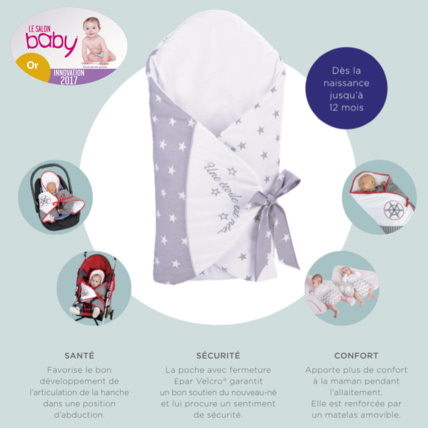 Avis Gigoteuse d'emmaillotage évolutive, FLORE Sevira Kids 4