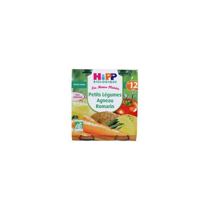 Avis Petits légumes agneau romarin 250 g dès 12 mois HIPP 1