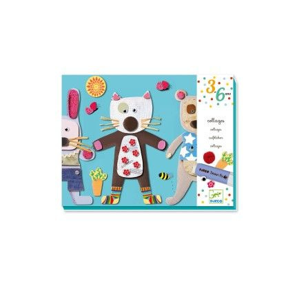 Avis Coffret Collages des petits DJECO 1