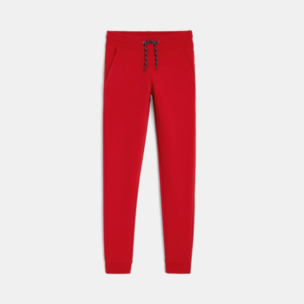 Avis Pantalon de jogging en molleton rouge garçon OKAIDI 1