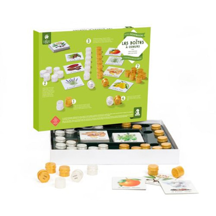 Avis Les boîtes à odeurs Montessori NATURE & DECOUVERTES 1