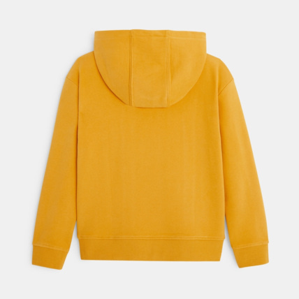 Avis Sweat-shirt à capuche en molleton jaune garçon OKAIDI 4
