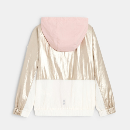 Avis Blouson déperlant à capuche rose fille OKAIDI 5