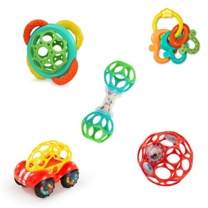 Avis Coffret de 5 jouets d'éveil OBALL 2
