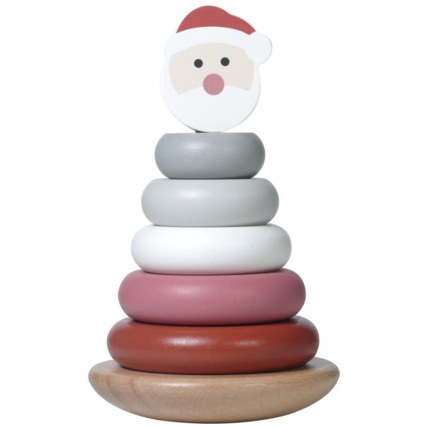 Avis Tour à empiler en bois Père Noël KINDSGUT 1