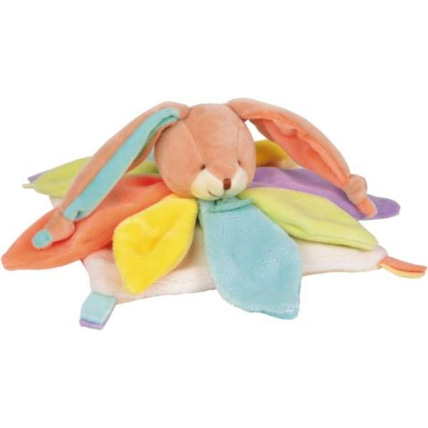 Avis Doudou Lapin Arc-en-ciel BABYNAT 1