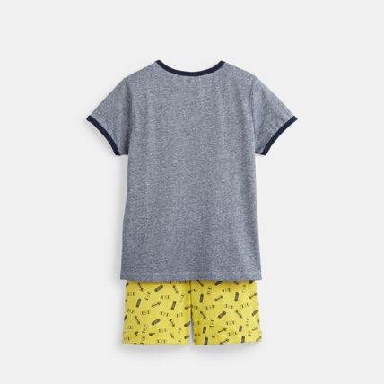 Avis Pyjashort en jersey bleu garçon OKAIDI 2