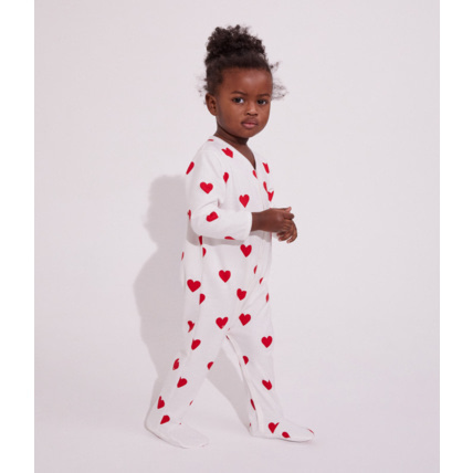 Avis Grenouillère hiver Coeurs Rouges Petit Bateau 2