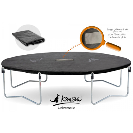 Avis Bâche de protection pour trampoline en PVC noir Kangui 2